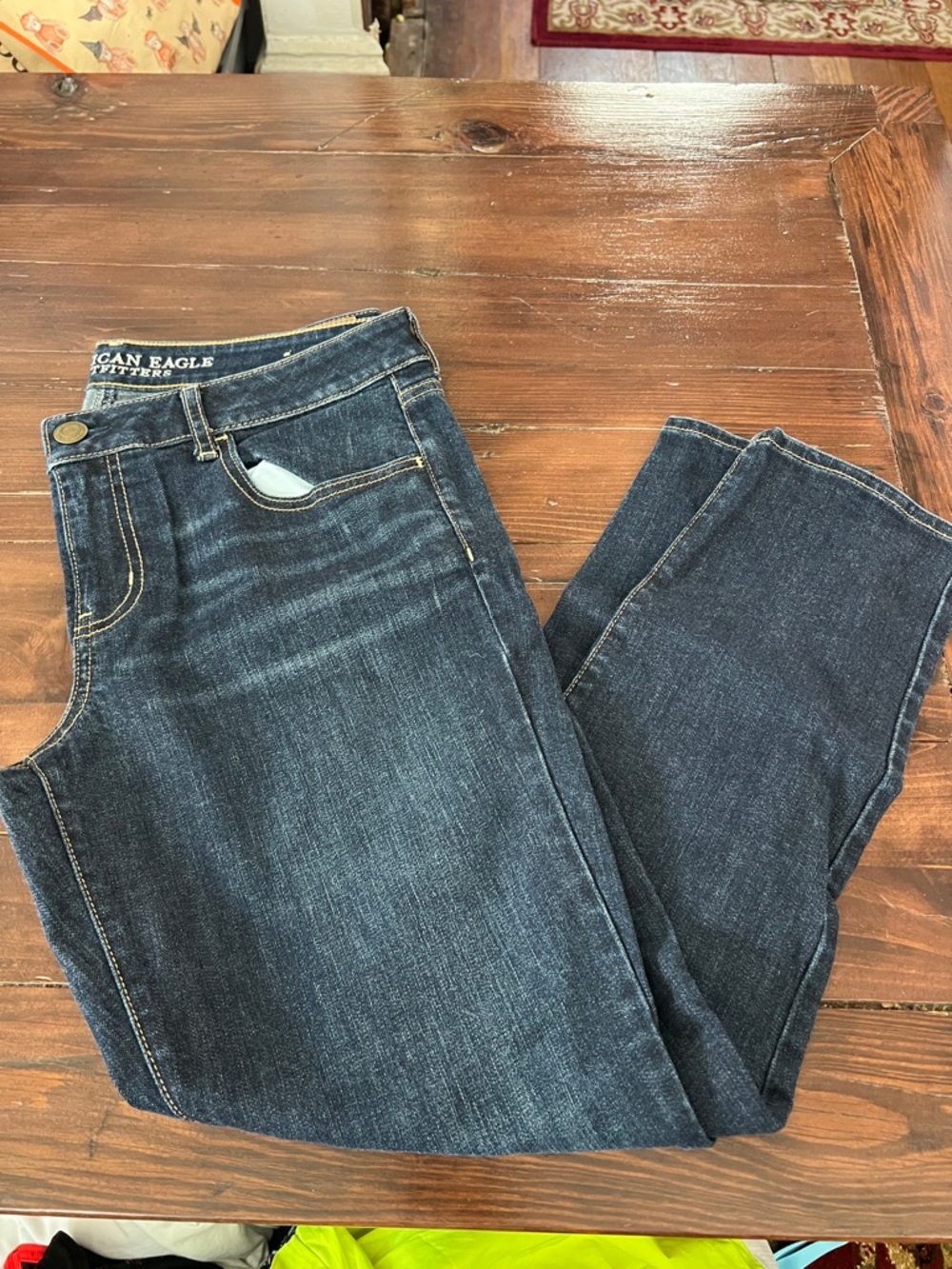 American Eagle Outfitters Women’s Dark Blue Skinny Jeans